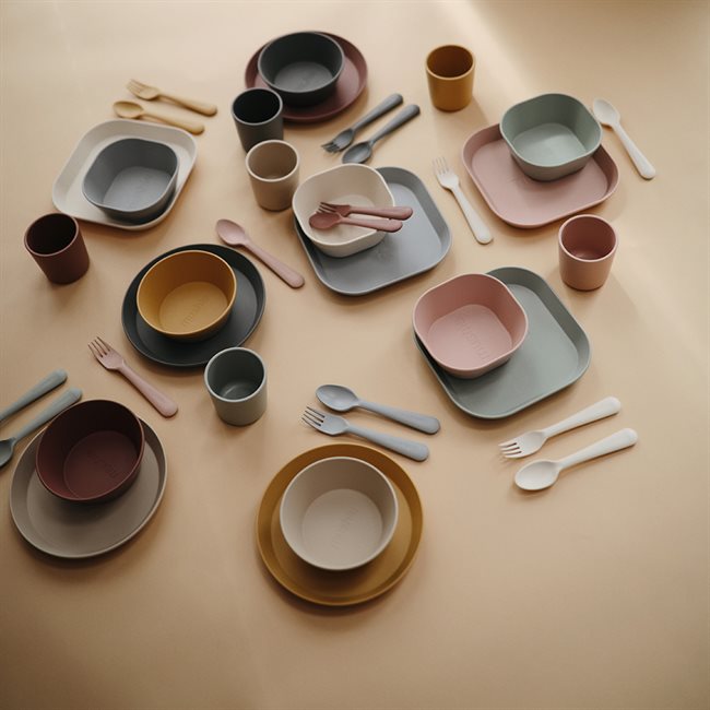 Mushie Dinnerware in PP-Plastic
