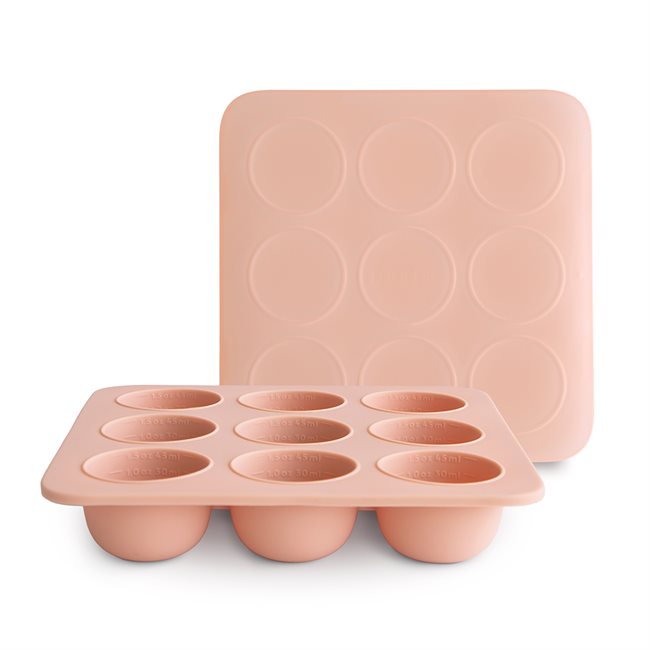 Mushie Baby Food Freezer Tray​ - Blush