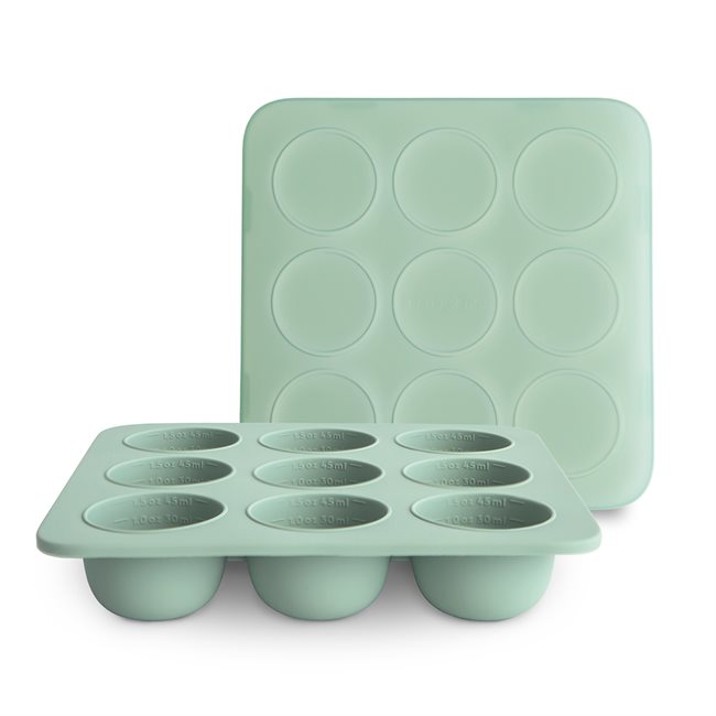 Mushie Baby Food Freezer Tray​ - Cambridge Blue