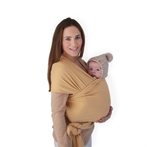 Mushie Baby Carrier Wrap - Mustard Melange