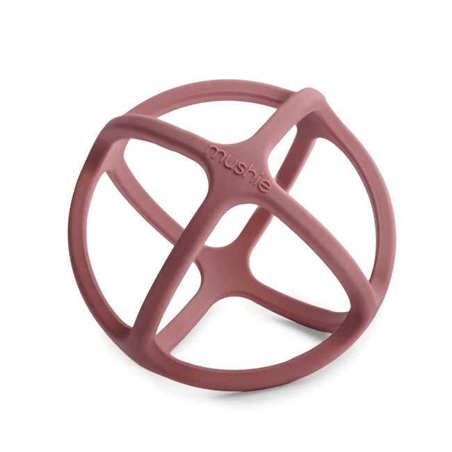 Mushie Teether - Ball - Woodchuck