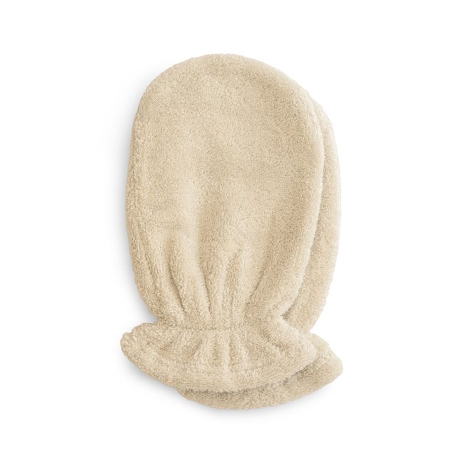 Mushie Bath Mitt 2-pack - Fog