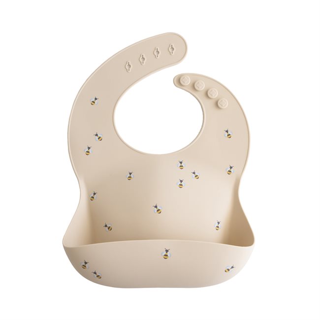 Mushie Silicone Bib - Bees
