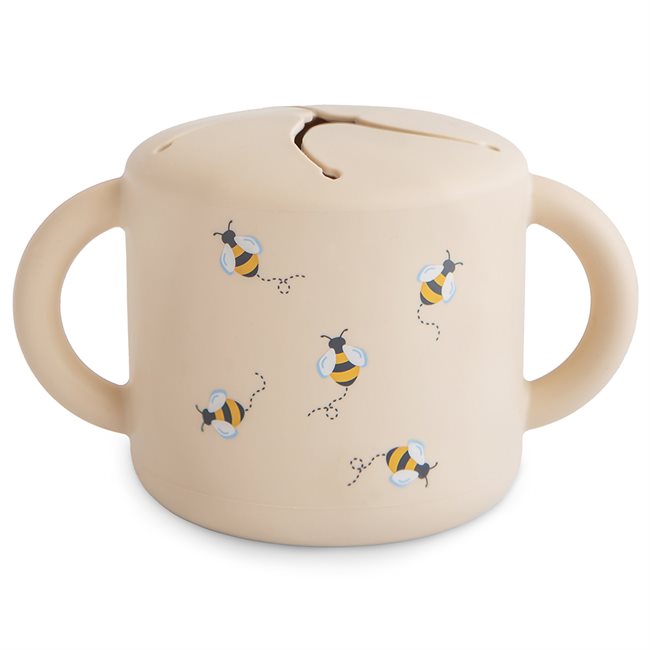 Mushie Silicone Snack Cup - Bees