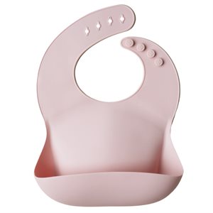 mushie Silicone Suction Bowl | BPA-Free Non-Slip Design (Blush)