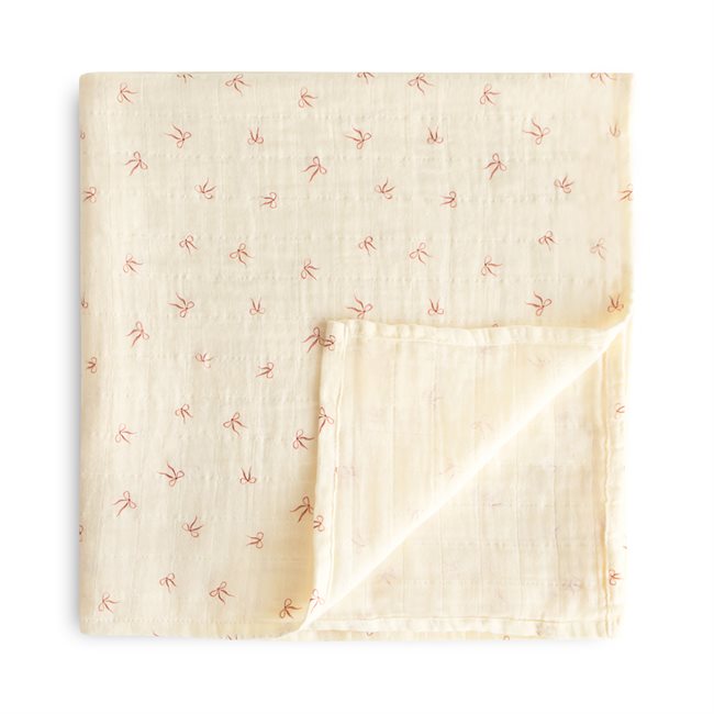 Mushie Swaddle - Bows