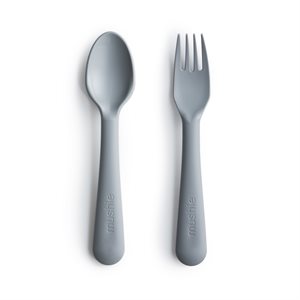 Mushie Fork & Spoon - Cloud