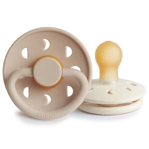 FRIGG Pacifiers Moon Phase Cream/Croissant