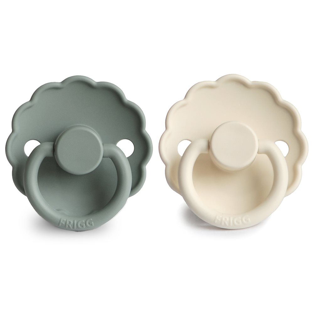 FRIGG Daisy Silicone 2-Pack Lily Pad/Cream - Size 1