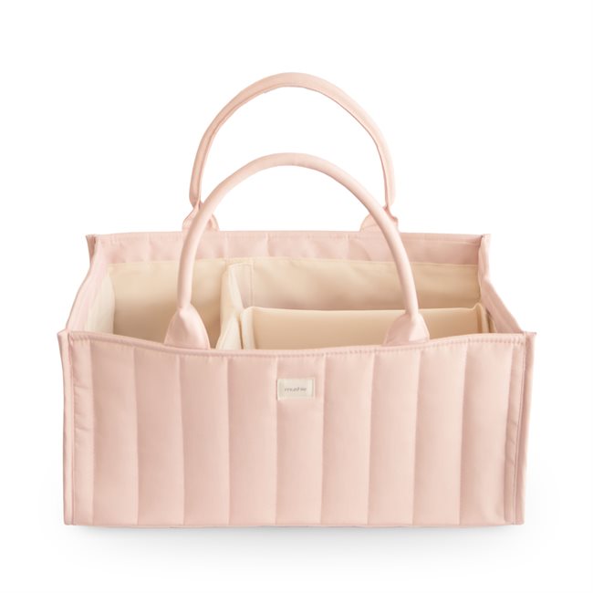 Mushie Diaper Caddy - Blush