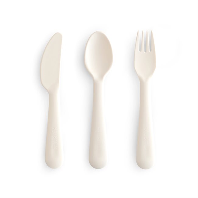 Mushie Cutlery Set - Ivory