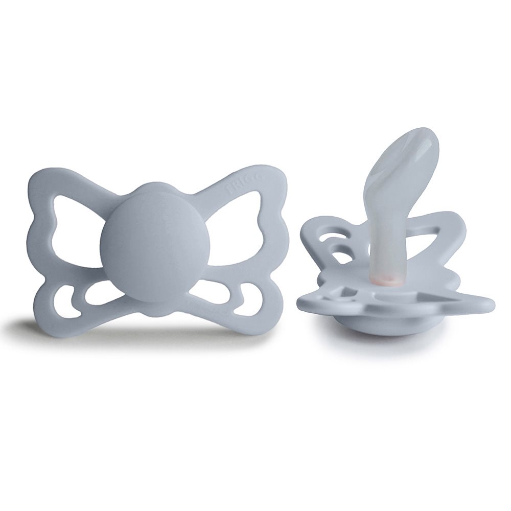 FRIGG Butterfly Anatomical Silicone Powder Blue - Size 2