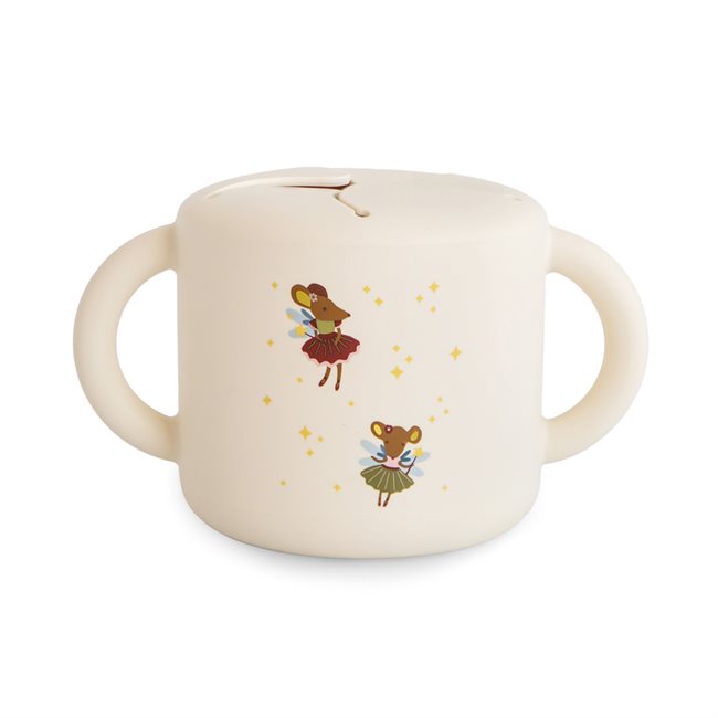 Mushie Silicone Snack Cup - Fairy Mice