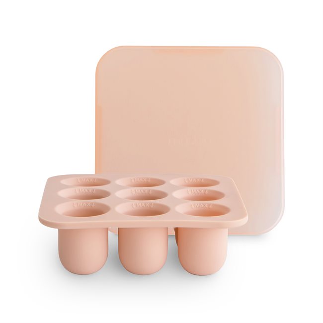 ​​Mushie Fresh Food Feeder - Freezer Tray​ - Blush