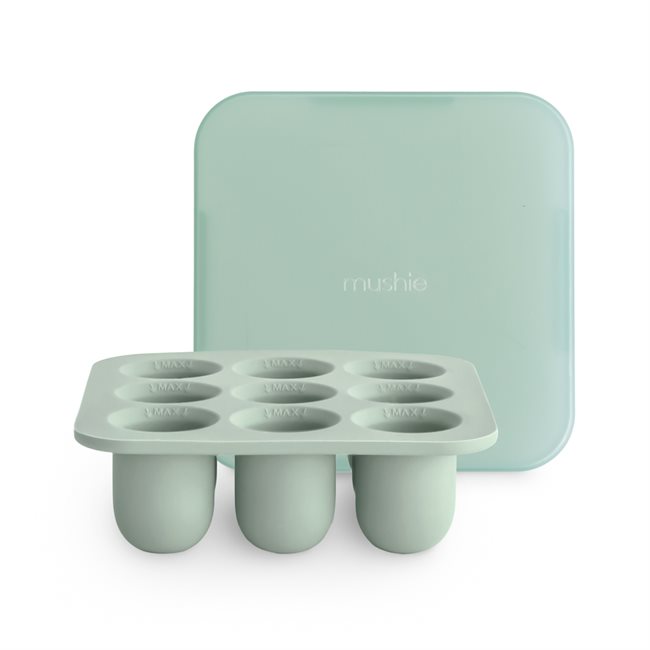 Mushie Fresh Food Feeder - Freezer Tray​ - Cambridge Blue