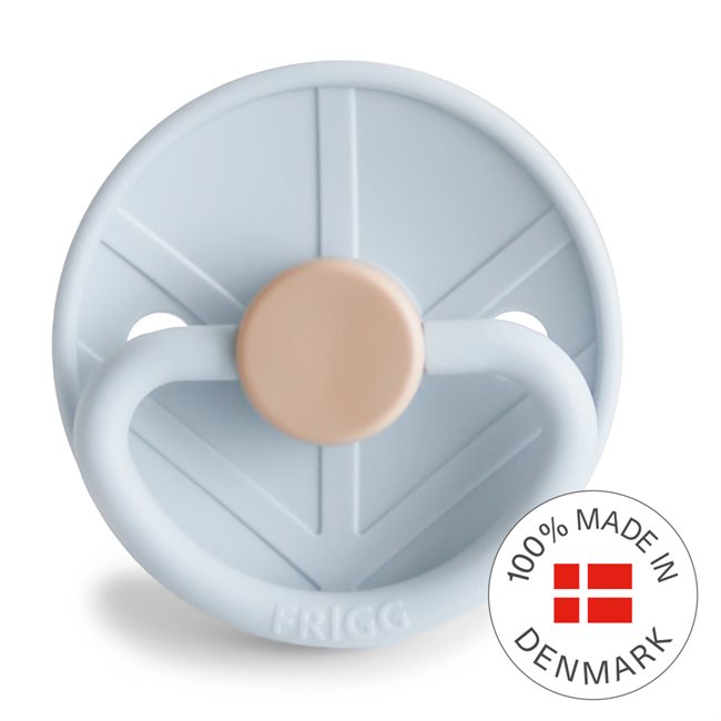 FRIGG Little Viking - Round Silicone Pacifier - Knud - Size 2