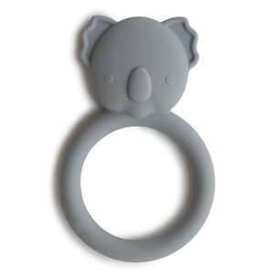 Mushie Teether - Koala - Smoke