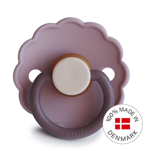 FRIGG Daisy - Round Latex Pacifier - Lavender Haze - Size 1