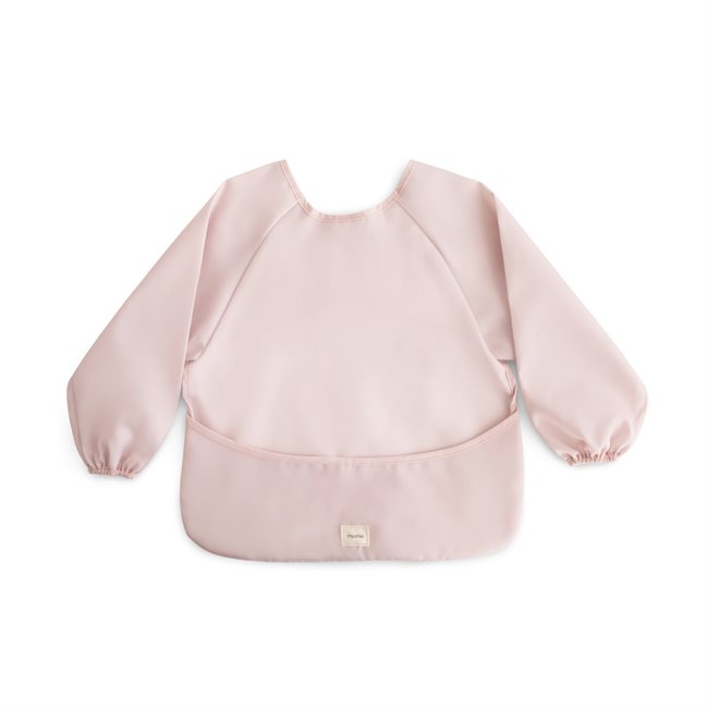 Mushie ​​Long Sleeve Bib​ - Blush