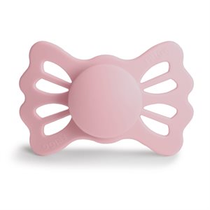 FRIGG Lucky - Symmetrical Silicone Pacifier - Baby Pink - Size 2