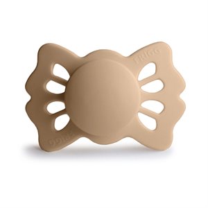 FRIGG Lucky - Symmetrical Silicone Pacifier - Croissant - Size 1