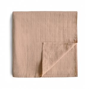 Mushie Swaddle - Natural