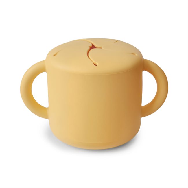 Mushie Silicone Snack Cup - Pale Daffodil