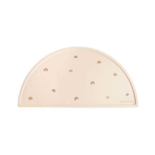 Mushie Silicone Placemat - Rainbow