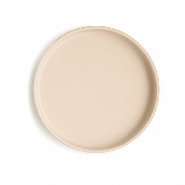 Mushie Classic Silicone Suction Plate - Shifting Sand