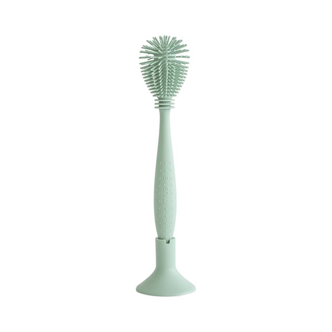 Mushie Baby Bottle Brush - Cambridge Blue 