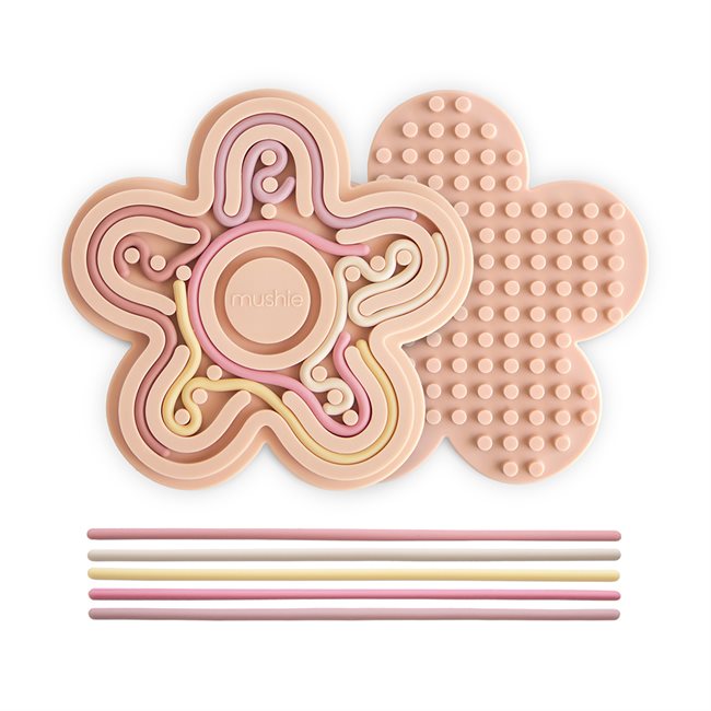 Mushie Silicone Sensory Toy - Petal