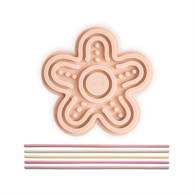 Mushie Silicone Sensory Toy - Petal