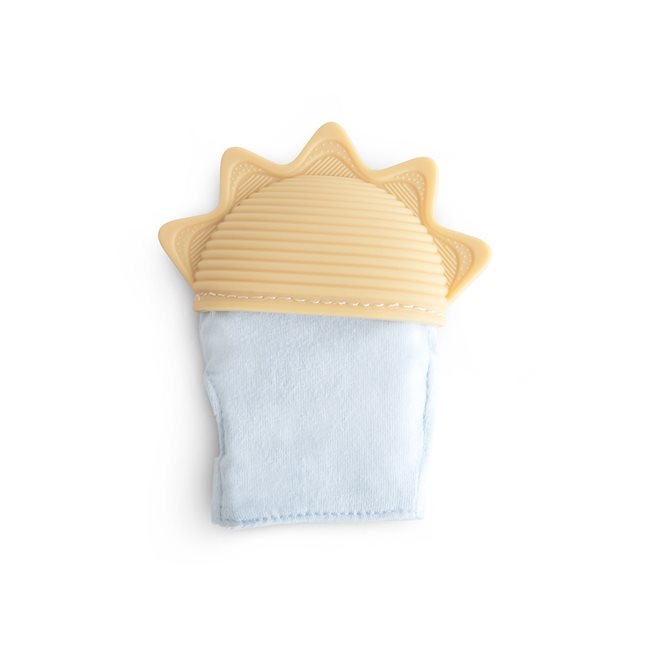 ​​Mushie Teething Mitten​ - Sun