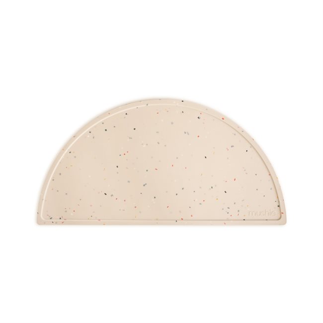 Mushie Silicone Placemat - Vanilla Confetti