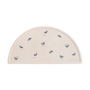 Mushie Silicone table pad lilac flowers