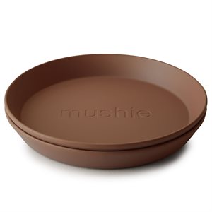 Mushie Dinner Plate - Round - Caramel