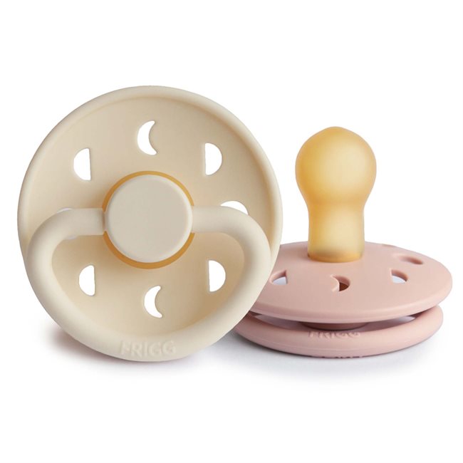 FRIGG Pacifiers Moon Phase Blush/Cream