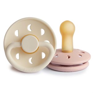 FRIGG Pacifiers Moon Phase Blush/Cream